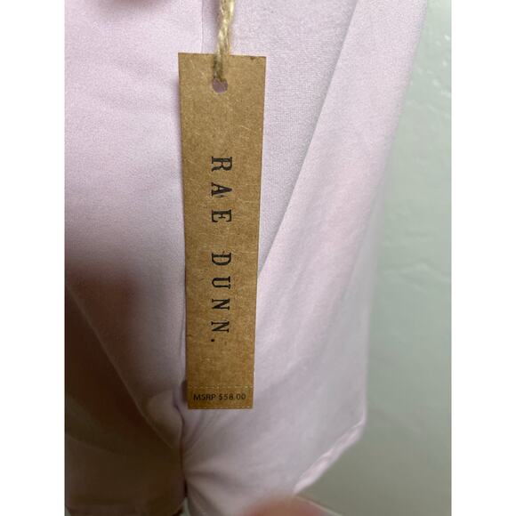 Rachel Dunn PJ Top Women's Size Large graphic Do Not Disturb Short Sleeves NWT - Picture 4 of 5